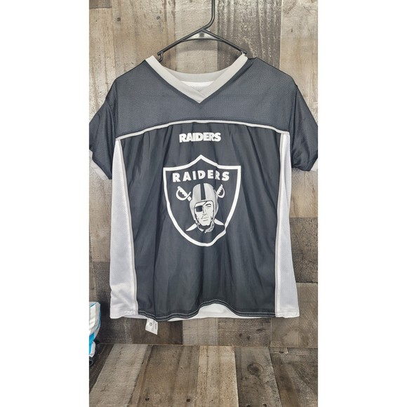 NFL Football las Vegas Raiders reversible Jersey Youth X Large - Picture 1 of 8